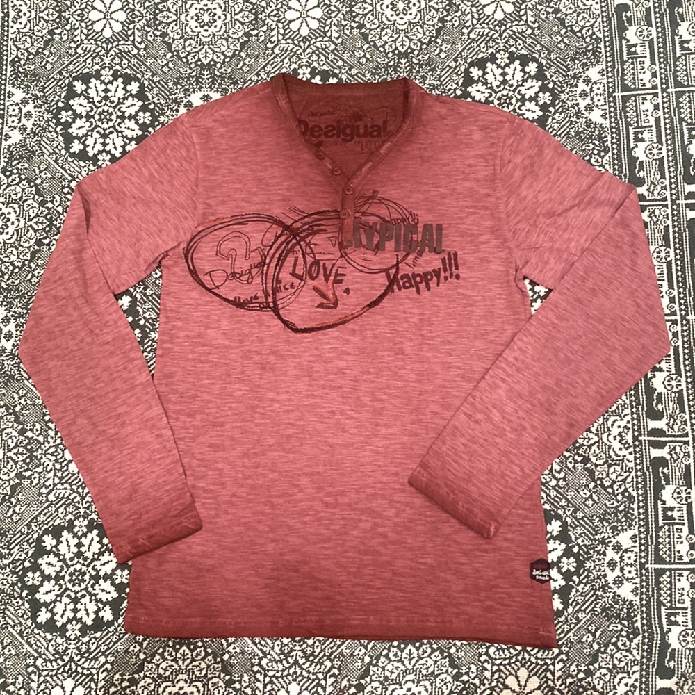 Desigual Women's T-Shirt Long Sleeve